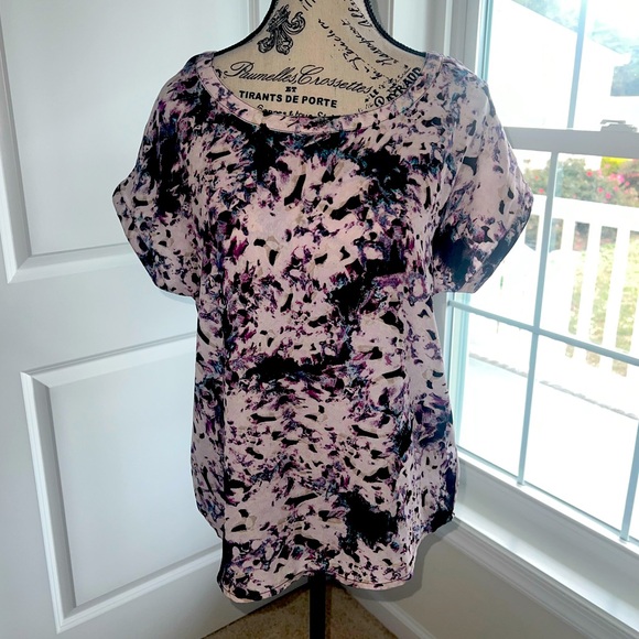 Cynthia Rowley Tops - Dress shirt with zipper detail